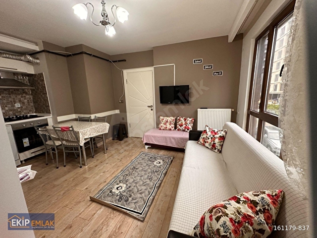 EKİP EMLAK; TRAMVAY ALTI, ÇİFT BALKON, LÜKS, EŞYALI KİRALIK 1+1 - Görsel 12