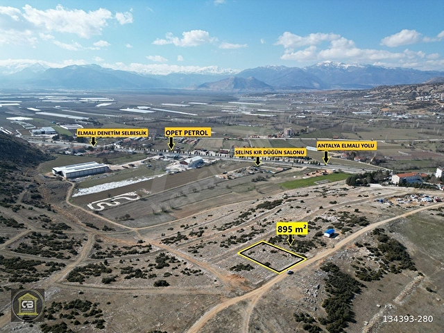 ElMALI YENİ MAHALLE HAL MEVKİİNDE 895 m² ARSA SATILIKTIR - Görsel 2