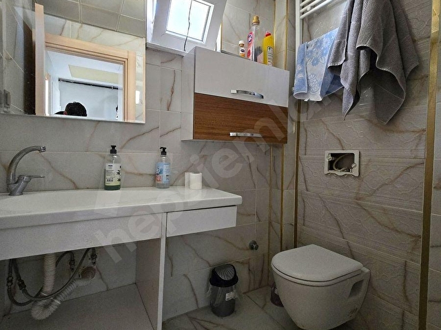 GARANTİ EMLAKTAN, CANDAROĞULLARINDA, EŞYALI, KİRACILI 1+1 DAİRE - Görsel 15