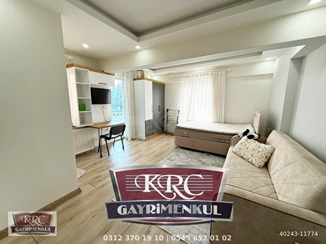KRCDEN ÇAĞLAYAN MAHALLESİNDE 1+0 EŞYALI KİRALIK DAİRE