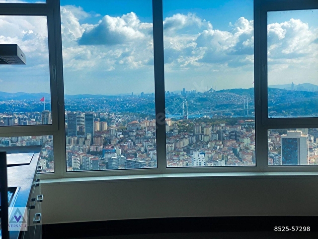 ŞİŞLİ PLAZA KİRALIK MUHTEŞEM MANZARA TAM KAT 5+1 DAİRE - Görsel 2