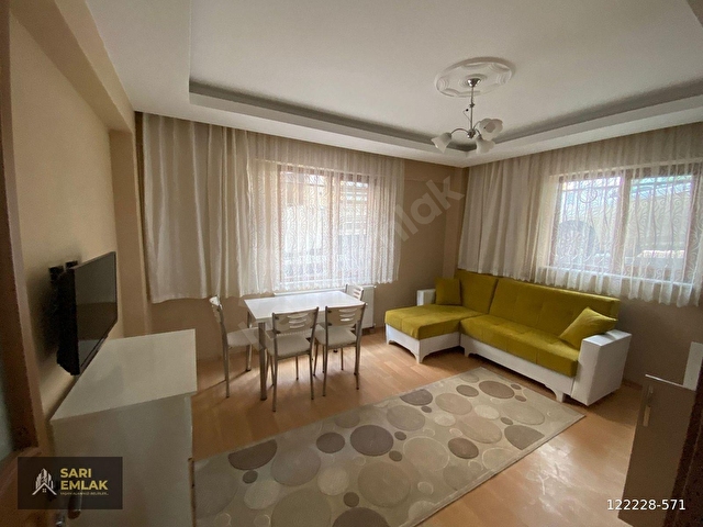 SARI EMLAK TAN EMNİYETTEPE DE CAD GİRİŞ EŞYALI 2+1 KIRALIK DAİRE