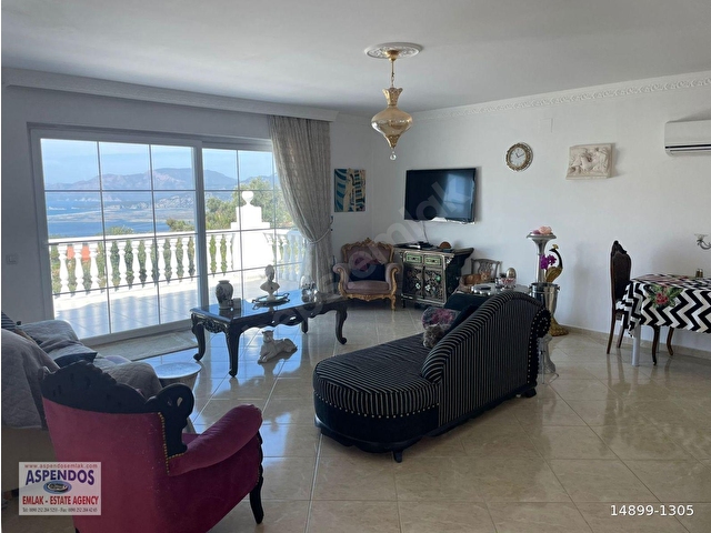 Gökbelde Full Deniz Manzaralı 5000M2 Arsa İçerisinde Satılık Vıp Villa - Görsel 4