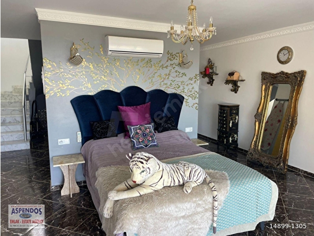Gökbelde Full Deniz Manzaralı 5000M2 Arsa İçerisinde Satılık Vıp Villa - Görsel 7