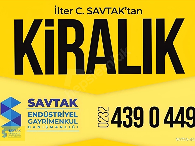 İLTER SAVTAKtan Işıkkent G.Kazanım 750m2 Kiralık Atölye-Depo - Görsel 18