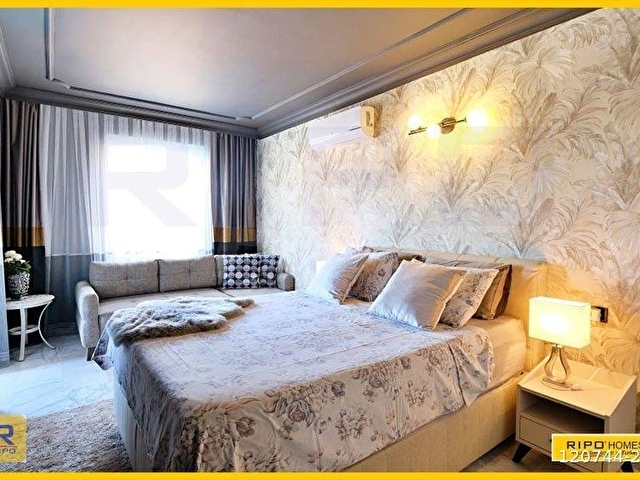 Alanya Mahmutların merkezinde, tamamen eşyalı, özel havuzlu villa. - Görsel 22