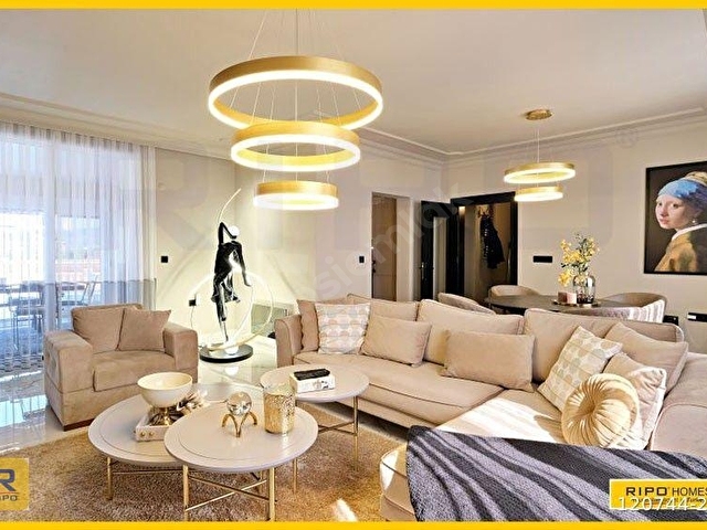 Alanya Mahmutların merkezinde, tamamen eşyalı, özel havuzlu villa. - Görsel 4