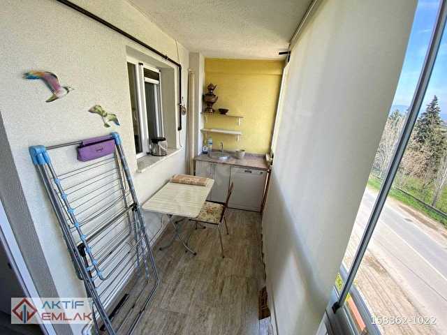 ꧁AKTİFTEN ÖRENDE DENİZE 200 METRE ARA KAT GENİŞ BALKONLU HAVUZLU SİTEDE SATILIK 1+1 DAİRE - Görsel 6