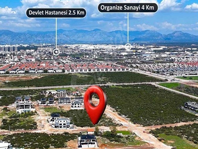 DÖŞEMEALTI ALTINKALEDE 550 M2 SATILIK VİLLA ARSASI - Görsel 3
