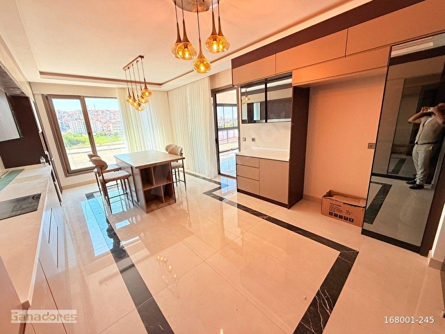OVACIĞIN ZİRVE PROJESİNDE ! ULTRA LÜKS YAPI & LAVANTA BAHÇESİNE CEPHE & E.BANYO+G.ODA 2.KAT 4.5+1 - Görsel 4