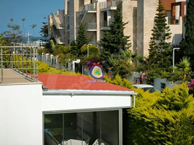 BODRUM TURGUTREİS TE DENİZE 0 KONUMLU SİTE İÇİNDE 1+1 DAİRE - Görsel 18