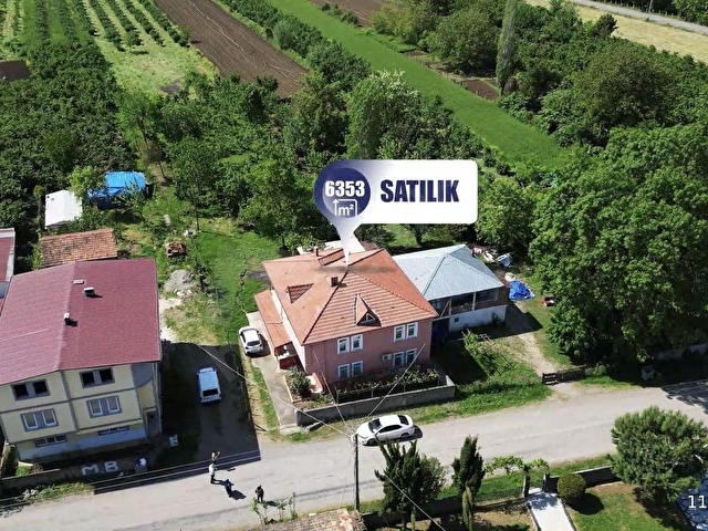 Engiz Mahallesi Ana Yol Altında İçinde İki Katlı Ev Satılık Arsa - Görsel 5