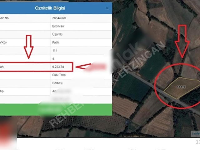 REHBER EMLAKTAN ÜZÜMLÜ EKŞİSU YOLU ÜZERİ 6223 M2 İMARA AÇILIYOR - Görsel 3