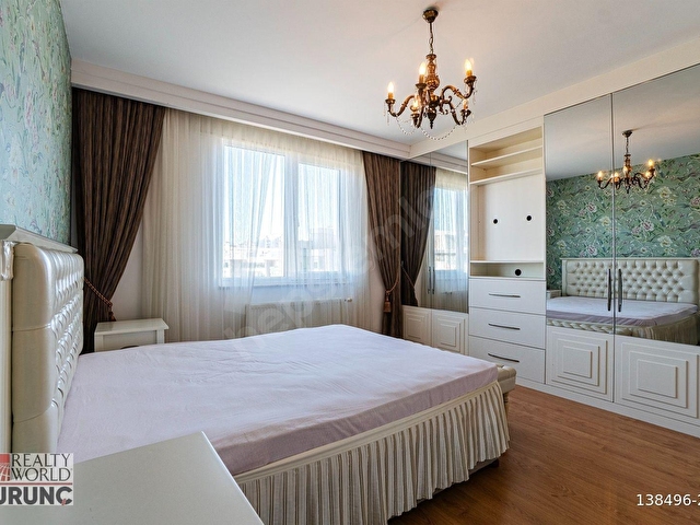 UNCALI KONAKLAR BÖLGESİNDE FULL MOBİLYALI LÜKS 4+1 KİRALIK DAİRE - Görsel 19