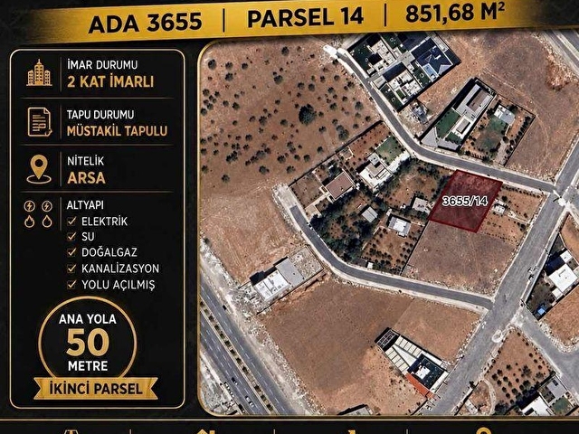 ANADOLU GAYRIMENKULDEN ÇAMLIYAYLADA SATILIK VİLLA ARSASI - Görsel 2