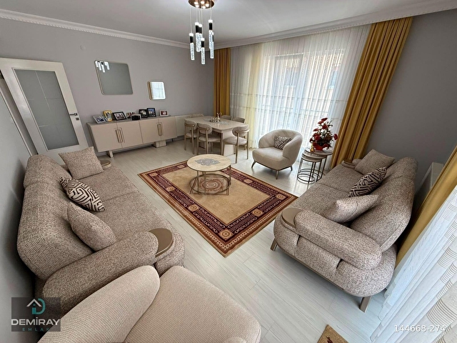 DEMİRAYDAN PROTOKOL YOLU DİBİ YENİ BİNA 3+1 135 M2 ÇİFT BANYO ! - Görsel 8