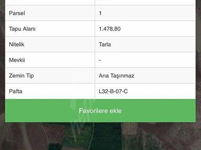 GÜLAĞAC/GÜLPINARDA SATILIK TARLA YATIRIM FIRSATI