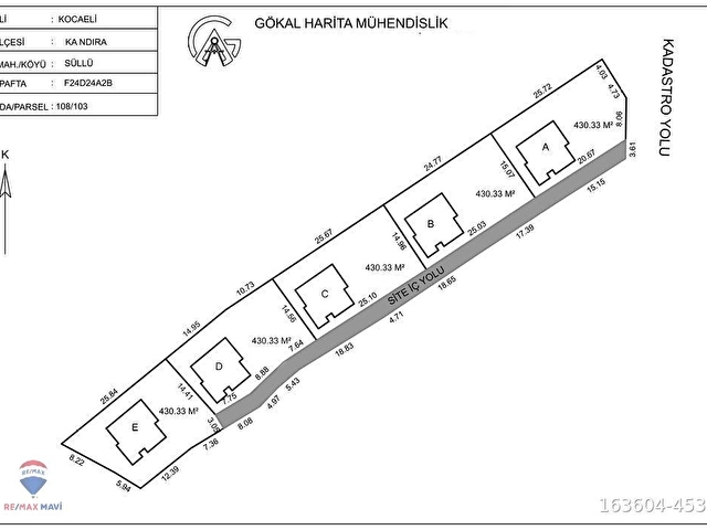 KANDIRA SÜLLÜDE DOĞA İÇERİSİNDE VİLLA PROJELİ 430 m² ARSA - Görsel 6