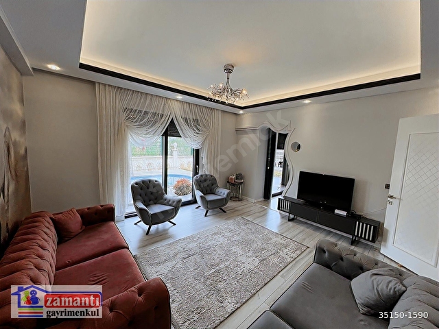 230 m2 ,5 Oda,Lüks Yapılı,575 m2 Arsalı,HAVUZLU Villa - Görsel 22