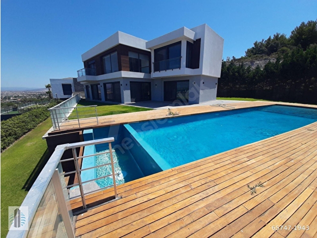 (2A1943) Panoramik deniz manzarası, özel havuz, 5+2 trplx villa.