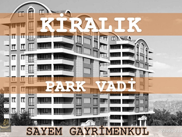 SAYEM’DEN PARK VADi EVLERİ A1 BLOKTA KİRALIK DAİRE 122493233 hepsiemlak