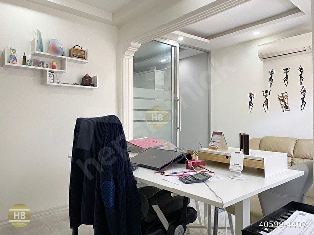 HBden 1+0 Satılık Ofis & Büro, Amerikan Mutfak, Hilton Banyo, Balkon - Görsel 4