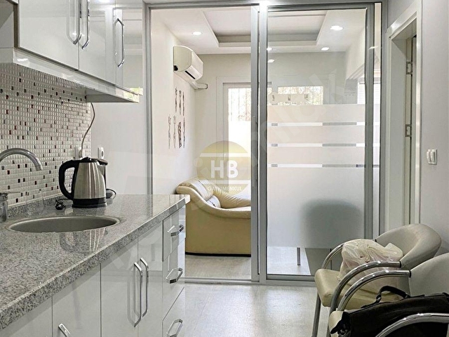 HBden 1+0 Satılık Ofis & Büro, Amerikan Mutfak, Hilton Banyo, Balkon - Görsel 10