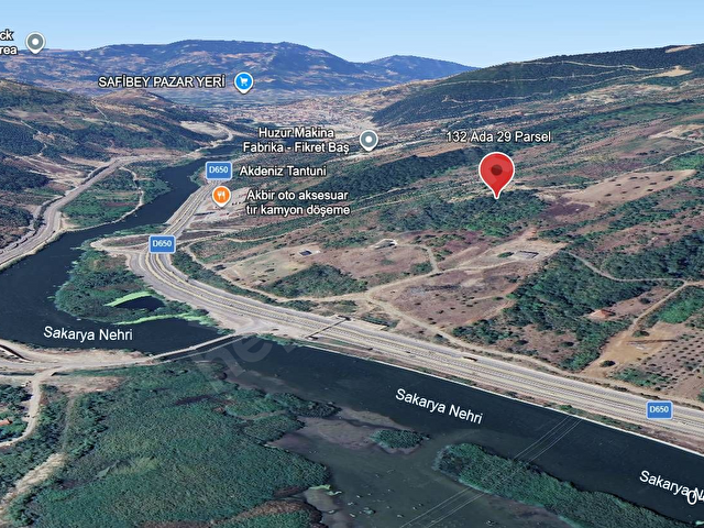 SAHİBİNDEN | Bağlarbaşında Yolu olan,Ev Yapılabilir 8.196 m² Bağ - Görsel 6