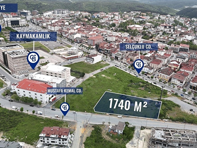 SATILIK 1740 M² TAŞOLUK DA CADDE CEPHELİ TİCARİ İMARLI ARSA - Görsel 6