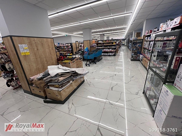 ROYALMAXDAN ANA CADDE ÜZERİ KURUMSAL KİRACILI 350 M² A101 DÜKAN - Görsel 9