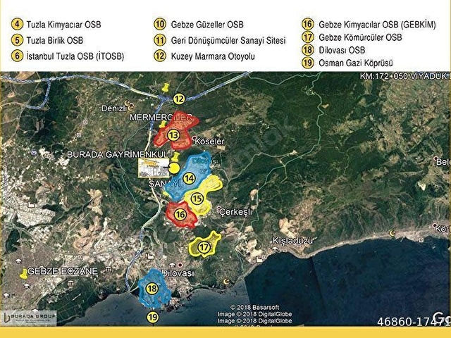 GEBZEDE OTOBAN CEPHELİ 11.080 M² RAMPALI KİRALIK DEPO BURADA - Görsel 19