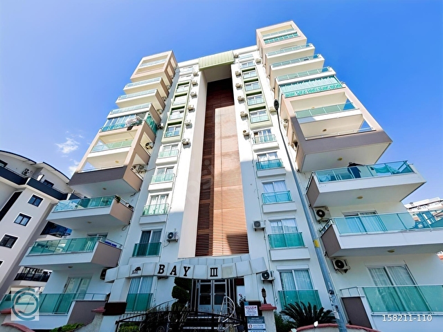 MAHMUTLARDA DENİZ MANZARALI LÜX EŞYALI GENİŞ 1+1 DAİRE - Görsel 5