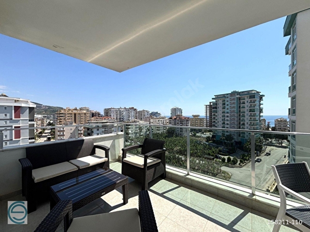 MAHMUTLARDA DENİZ MANZARALI LÜX EŞYALI GENİŞ 1+1 DAİRE - Görsel 25