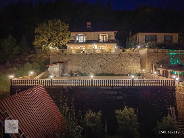 ALANYA DİMÇAYI ÜZÜMLÜ SATILIK TAŞ VİLLA BUNGALOV KONSEPTLİ MÜLK - Görsel 29