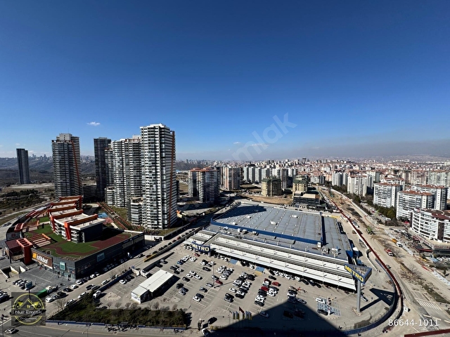 NUR EMLAKDAN LEGEND LİFE TOWERDE EŞSİZ MANZARALI 2+1 KİRALIK