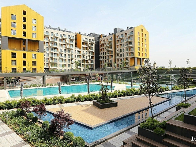 FİRUZE KONAKLARINDA 1+1 EŞYALI SATILIK DAİRE - Görsel 3