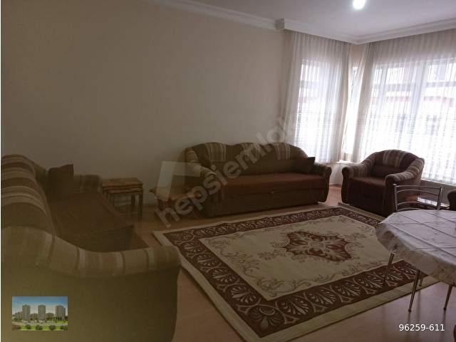 DEMETEVLER METRO YAKINI ABONELİKLERİ AÇIK MOBİLYALI KİRALIK  DAİRE - Görsel 8