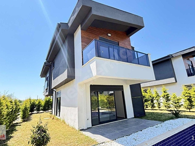 MANAVGATDA DENİZE 950 m SİTE İÇERİSİNDE MÜSTAKİL 3+1 VİLLA - Görsel 3