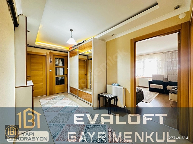 ＥＶＡＬＯＦＴ⫸ MEVLANA BULVARI YAKINI 2+1+KİLERLİ LÜX YAPILI GENİŞ METRAJLI ASANSÖRLÜ KAPALI OTOPARKLI