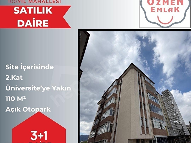 ÖZMEN EMLAKtan 100. Yılda 3+1 içi Yapılı Daire
