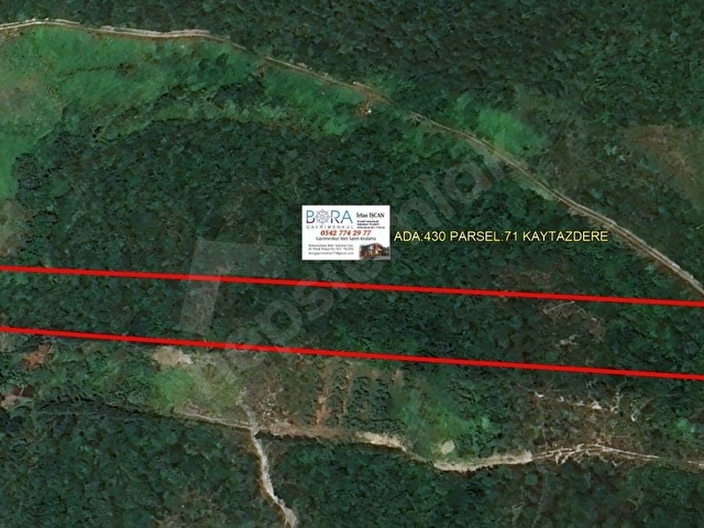 BORAdan, Kaytazderede DENİZ MANZARALI 7309 m² YOLA CEPHE TARLA - Görsel 20