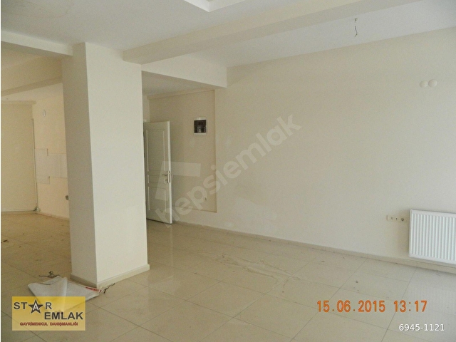 STAR EMLAKTA ÇETİNEMEÇTE WC,MUTFAKLI DEP.YÖN.Lİ ÇİFT CEPHE 80M2 DÜKKAN - Görsel 3