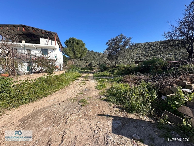 Milas Kırcağızda Köye Sıfır 1644m² Manzaralı Arsa - Görsel 13