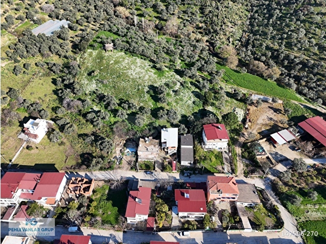 Milas Kırcağızda Köye Sıfır 1644m² Manzaralı Arsa - Görsel 6
