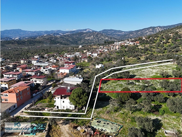 Milas Kırcağızda Köye Sıfır 1644m² Manzaralı Arsa - Görsel 9