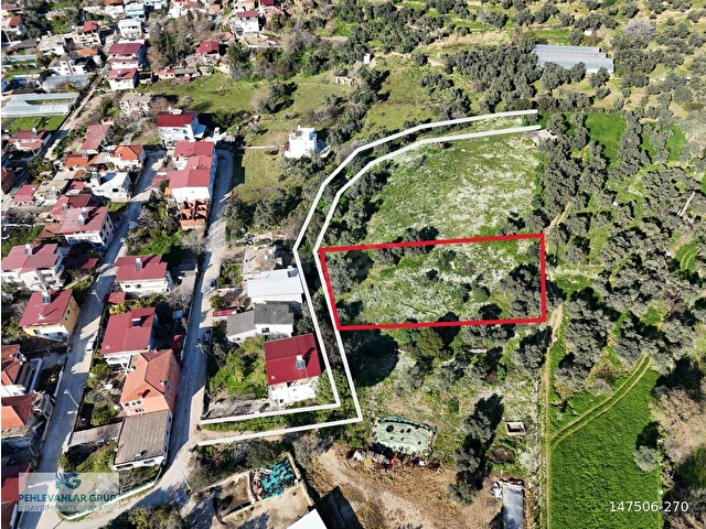 Milas Kırcağızda Köye Sıfır 1644m² Manzaralı Arsa