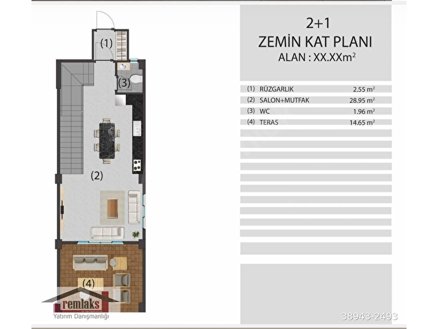 REMLAKStan 5 MİLYON PEŞİNAT İLE HZR CADDE PROJESİNDE VİLLA - Görsel 8
