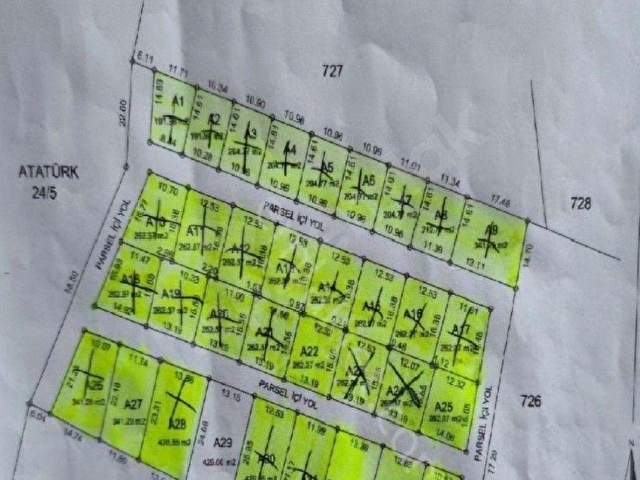 Foça Yenibağarası Karaağaç Mevkiinde Satılık 263 Metrekare Hisseli Tapu Parsel Tarla Hünkar Emlaktan - Görsel 10