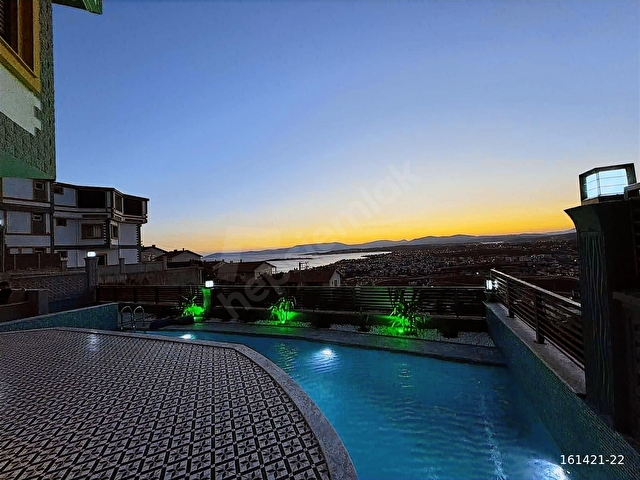 Akarcada Full Deniz Manzaralı 3+2 Triplex Müstakil Havuzlu - Görsel 10