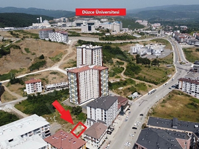 DÜZCE ÜNİVERSİTESİ YAKININDA SATILIK 5 KAT İMARLI ARSA